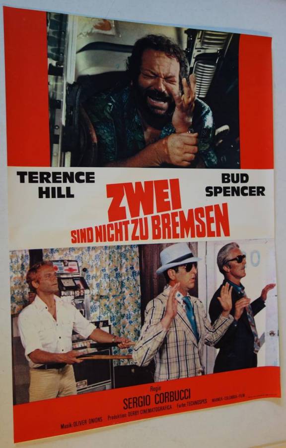 Zwei sind nicht zu bremsen originales deutsches Fotobust-Set